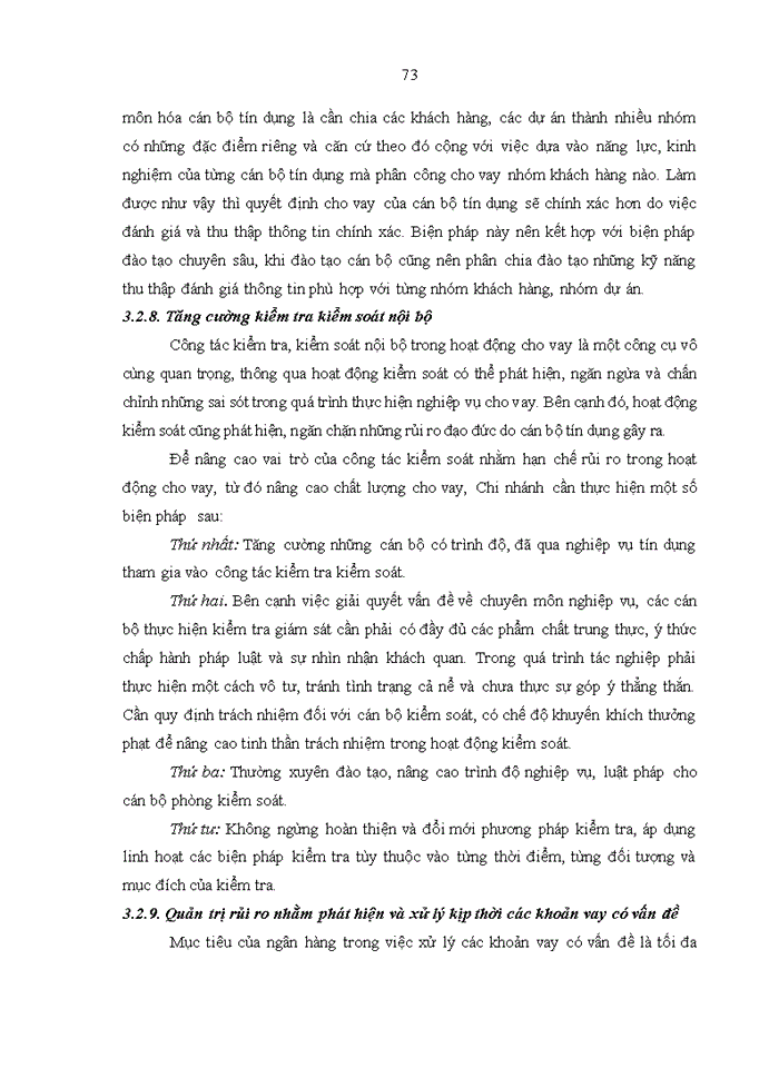 image for page Quản trị rủi ro tín dụng tại ngân hàng thương mại cổ phần đầu tư phát triển Việt Nam chi nhánh Hà Thành