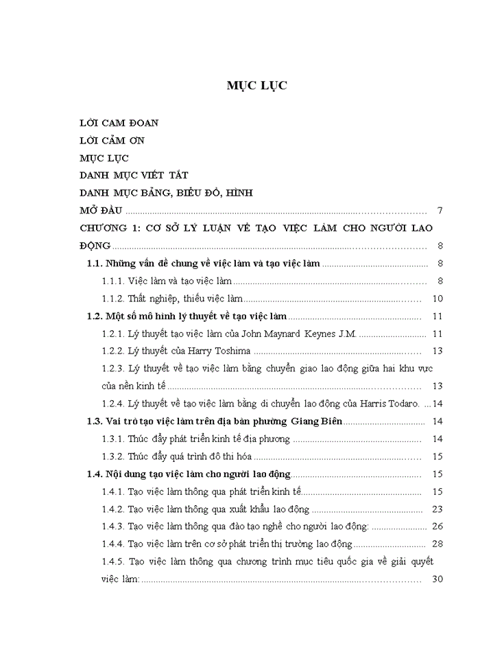 image for page Giải pháp tạo việc làm cho người lao động trên địa bàn phường Giang Biên, quận Long Biên thành phố Hà Nội đến năm 2020