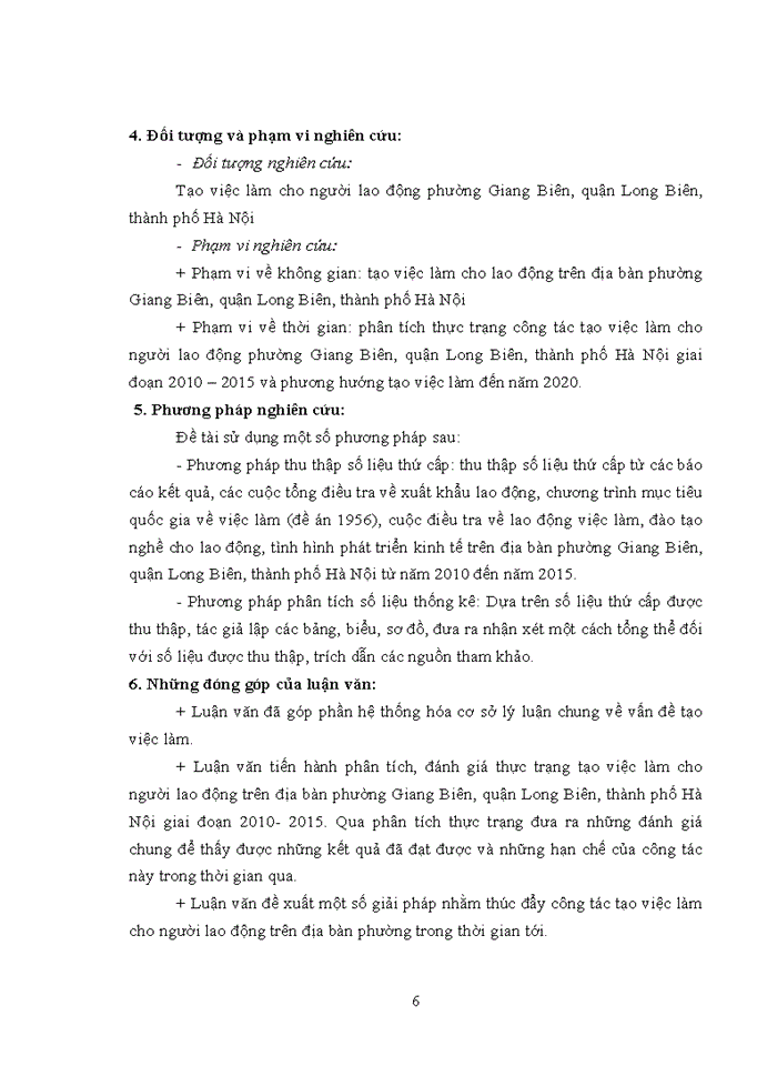 image for page Giải pháp tạo việc làm cho người lao động trên địa bàn phường Giang Biên, quận Long Biên thành phố Hà Nội đến năm 2020