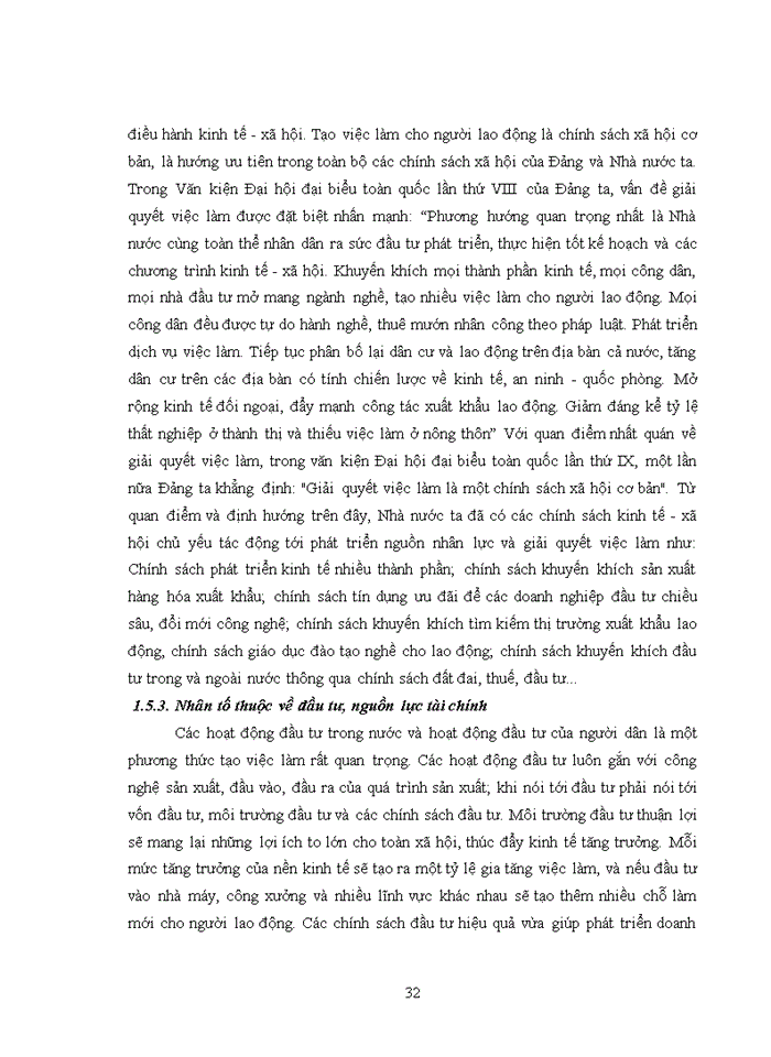 image for page Giải pháp tạo việc làm cho người lao động trên địa bàn phường Giang Biên, quận Long Biên thành phố Hà Nội đến năm 2020