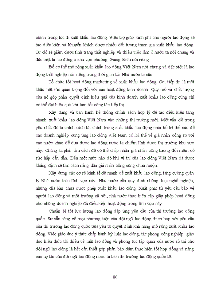 image for page Giải pháp tạo việc làm cho người lao động trên địa bàn phường Giang Biên, quận Long Biên thành phố Hà Nội đến năm 2020