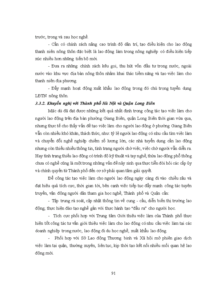 image for page Giải pháp tạo việc làm cho người lao động trên địa bàn phường Giang Biên, quận Long Biên thành phố Hà Nội đến năm 2020