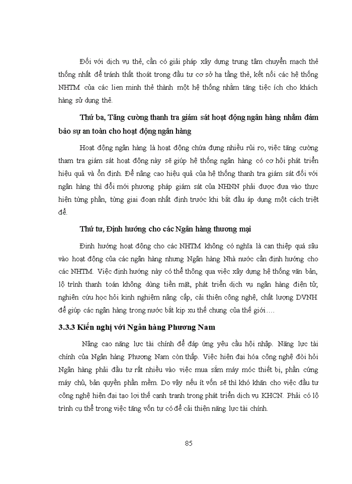 image for page Phát triển dịch vụ ngân hàng dành cho khách hàng cá nhân tại Ngân hàng TMCP Phương Nam- Chi nhánh Hà Nội