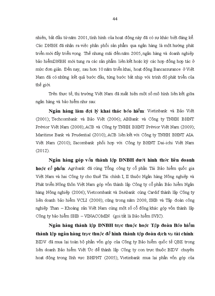 image for page Phát triển dịch vụ Bancassurance tại Ngân hàng TMCP Đầu tư và Phát triển Việt Nam