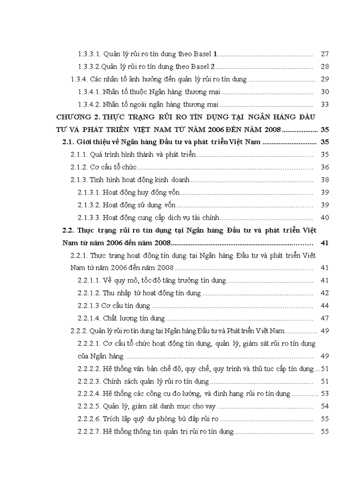 image for page Hạn chế rủi ro tín dụng tại Ngân hàng Đầu tư và phát triển Việt Nam