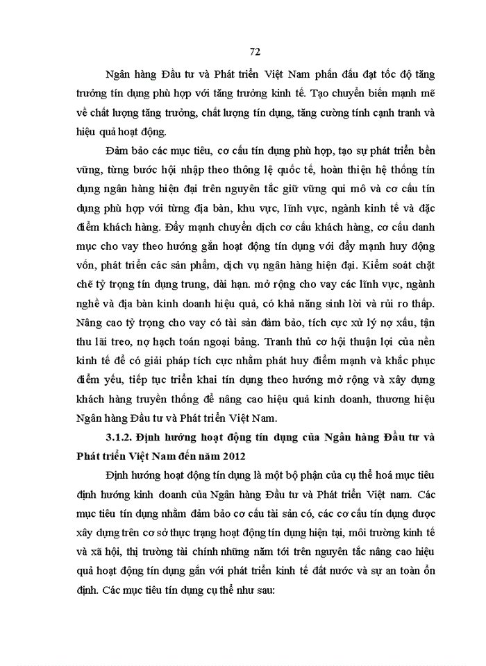 image for page Hạn chế rủi ro tín dụng tại Ngân hàng Đầu tư và phát triển Việt Nam