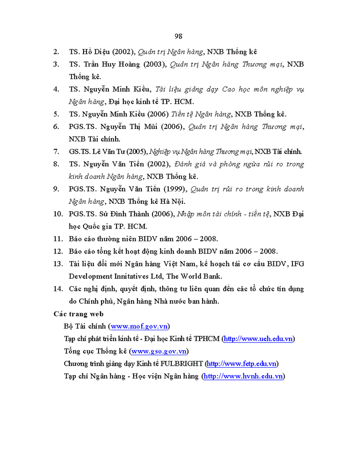 image for page Hạn chế rủi ro tín dụng tại Ngân hàng Đầu tư và phát triển Việt Nam