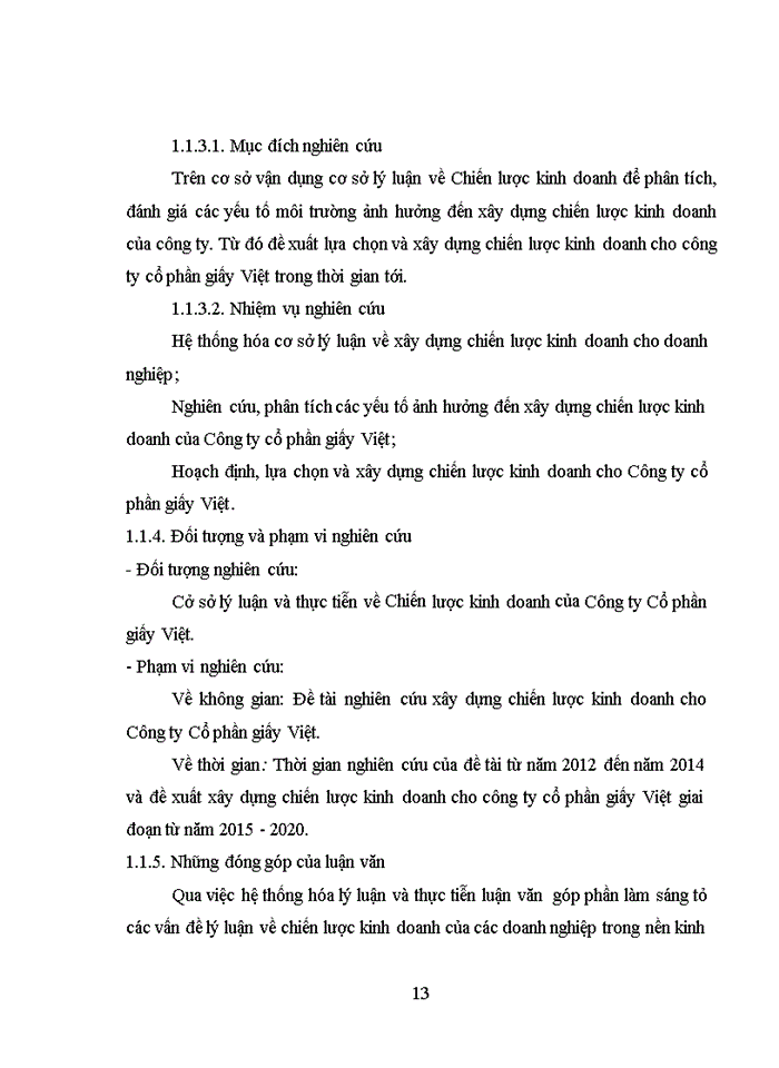 image for page Xây dựng chiến lược kinh doanh cho Công ty cổ phần Giấy việt giai đoạn 2015 -2020