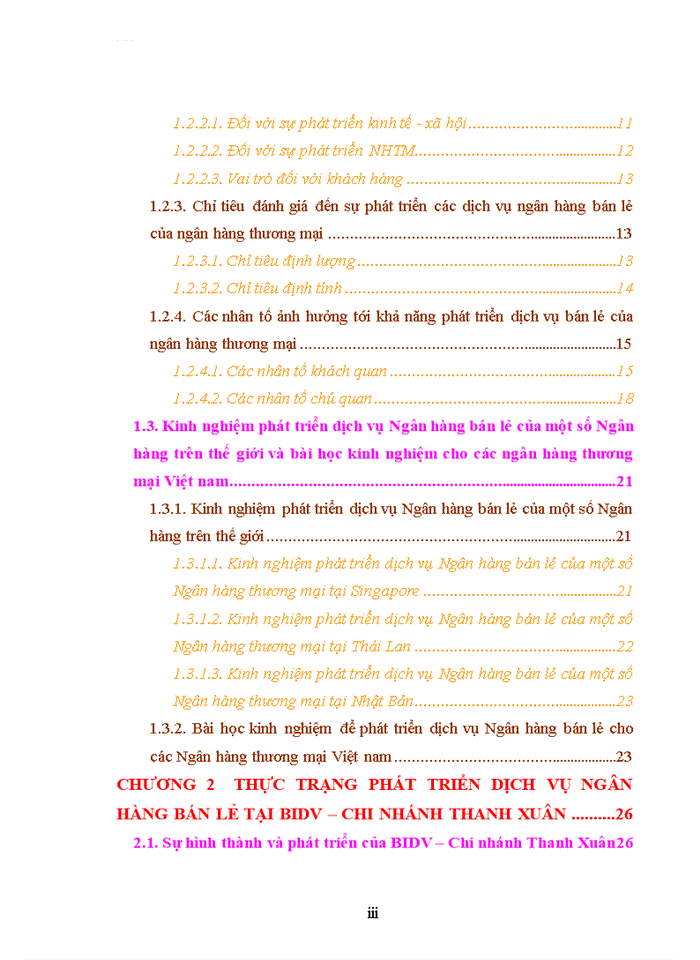 image for page Giải pháp phát triển dịch vụ ngân hàng bán lẻ tại Ngân hàng TMCP Đầu tư và phát triển Việt Nam – Chi nhánh Thanh Xuân