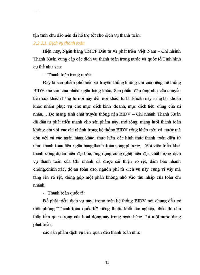 image for page Giải pháp phát triển dịch vụ ngân hàng bán lẻ tại Ngân hàng TMCP Đầu tư và phát triển Việt Nam – Chi nhánh Thanh Xuân