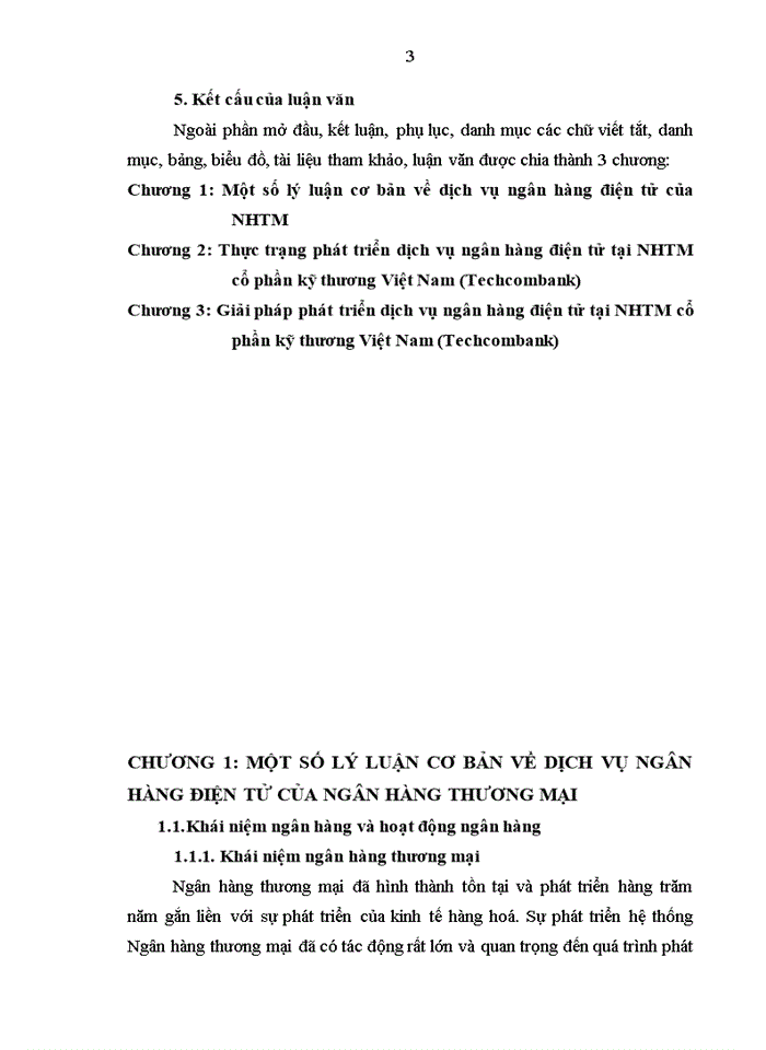 image for page Phát triển dịch vụ ngân hàng điện tử tại Ngân hàng thương mại cổ phần Kỹ thương Việt Nam (Techcombank)