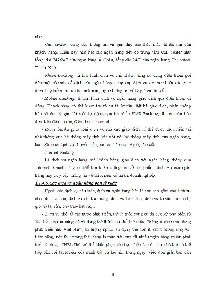 image for page Giải pháp phát triển dịch vụ ngân hàng bán lẻ tại Ngân hàng TMCP Đầu tư và phát triển Việt Nam – Chi nhánh Thanh Xuân