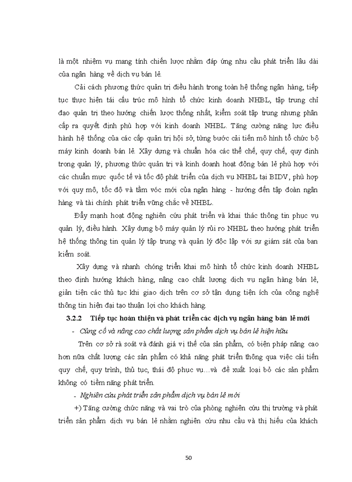 image for page Giải pháp phát triển dịch vụ ngân hàng bán lẻ tại Ngân hàng TMCP Đầu tư và phát triển Việt Nam – Chi nhánh Thanh Xuân