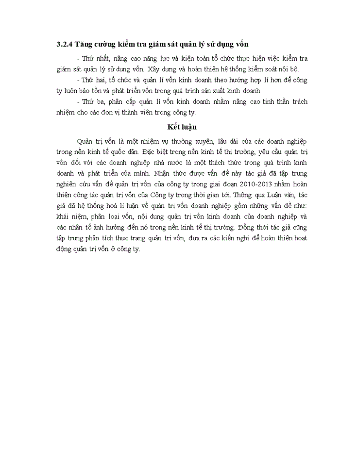 image for page Hoàn thiện quản trị vốn của công ty trách nhiệm hữu hạn một thành viên Điện tử Sao Mai