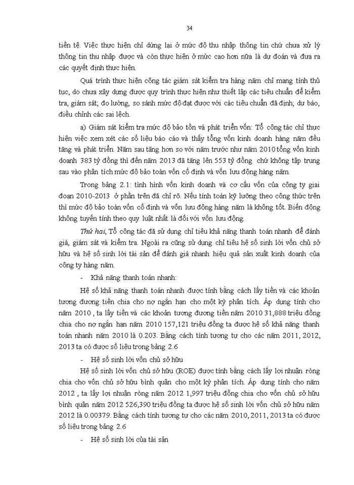 image for page Hoàn thiện quản trị vốn của công ty trách nhiệm hữu hạn một thành viên Điện tử Sao Mai