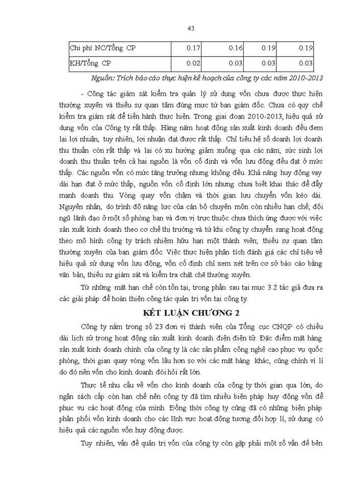 image for page Hoàn thiện quản trị vốn của công ty trách nhiệm hữu hạn một thành viên Điện tử Sao Mai