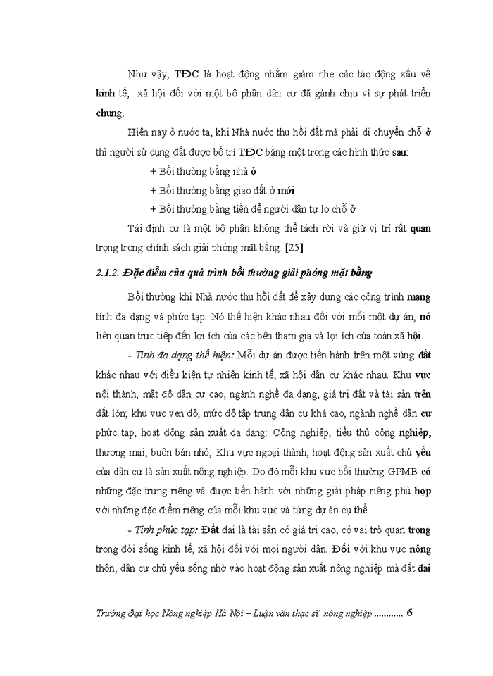 image for page Đánh giá việc thực hiện chính sách bồi thường, hỗ trợ giải phóng mặt bằng và tái định cư khi Nhà nước thu hồi đất tại một số dự án trên địa bàn huyện Tứ Kỳ, tỉnh Hải Dương