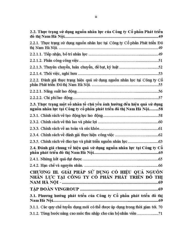 image for page Giải pháp sử dụng có hiệu quả nguồn nhân lực tại Công ty cổ phần phát triển đô thị Nam Hà Nội -Tập đoàn VINGROUP