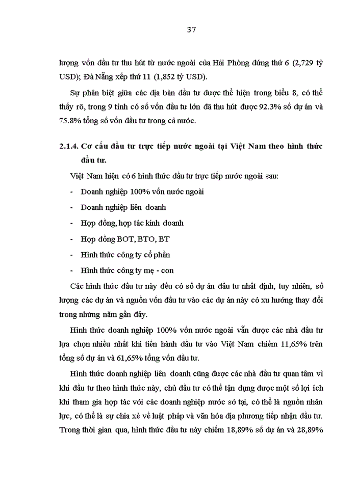 image for page Thu hút FDI nhằm phát triển lĩnh vực dịch vụ trong điều kiện Việt Nam là thành viên của WTO