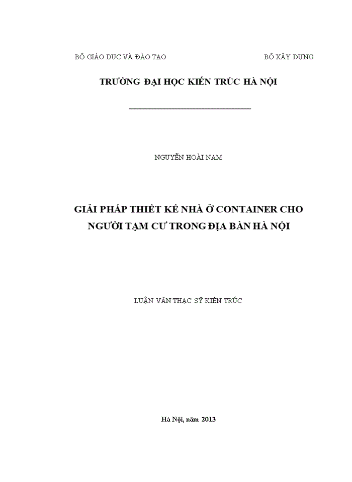 image for page Giải pháp thiết kế nhà ở container cho người tạm cư trong địa bàn Hà Nội.