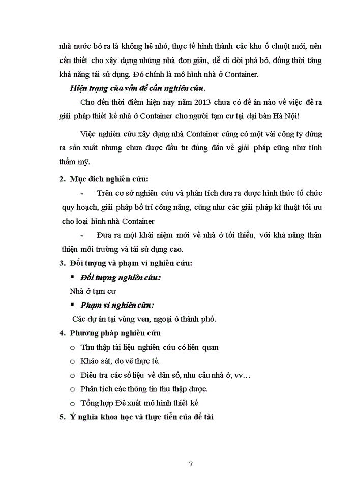 image for page Giải pháp thiết kế nhà ở container cho người tạm cư trong địa bàn Hà Nội.