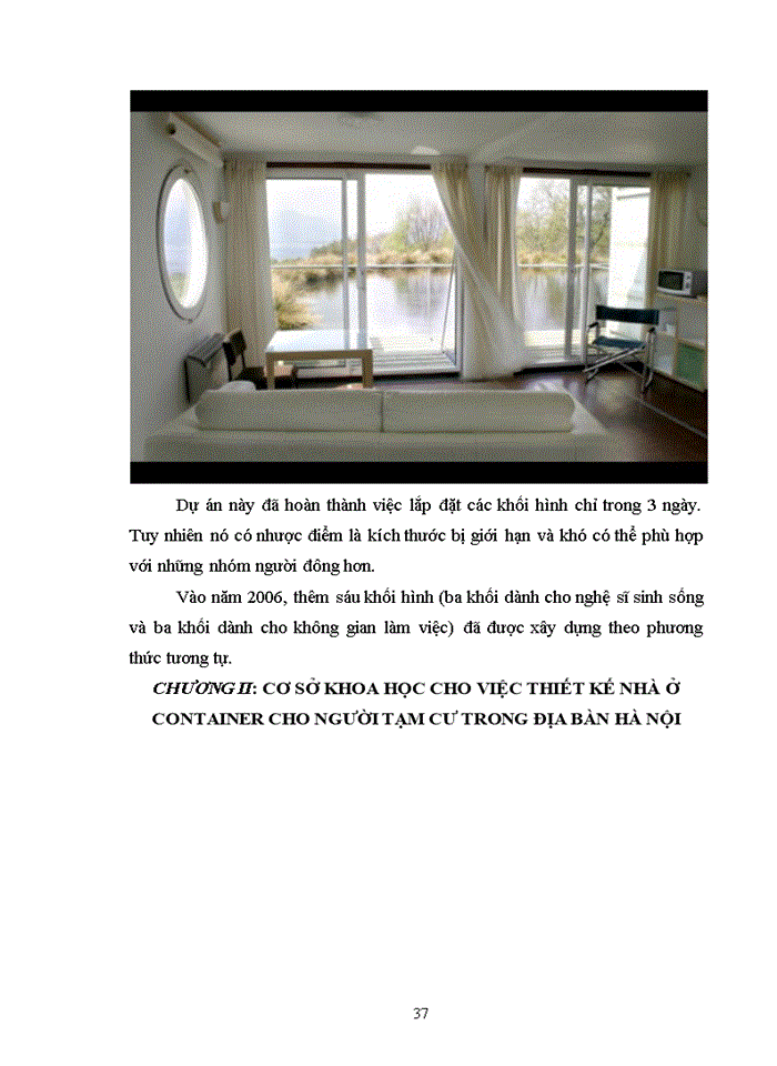 image for page Giải pháp thiết kế nhà ở container cho người tạm cư trong địa bàn Hà Nội.