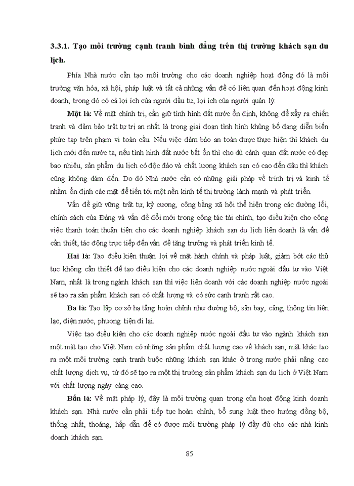 image for page Nâng cao năng lực cạnh tranh của khách sạn Mai Hotel Hà Nội