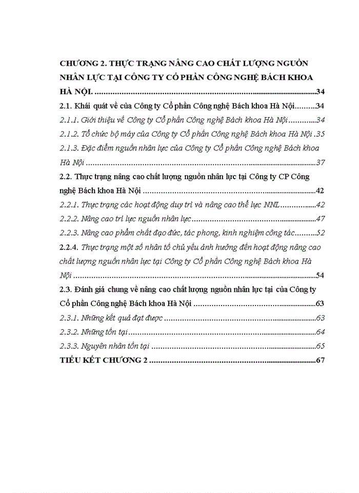image for page Nâng cao chất lượng nguồn nhân lực tại Công ty Cổ phần Công nghệ Bách khoa Hà Nội