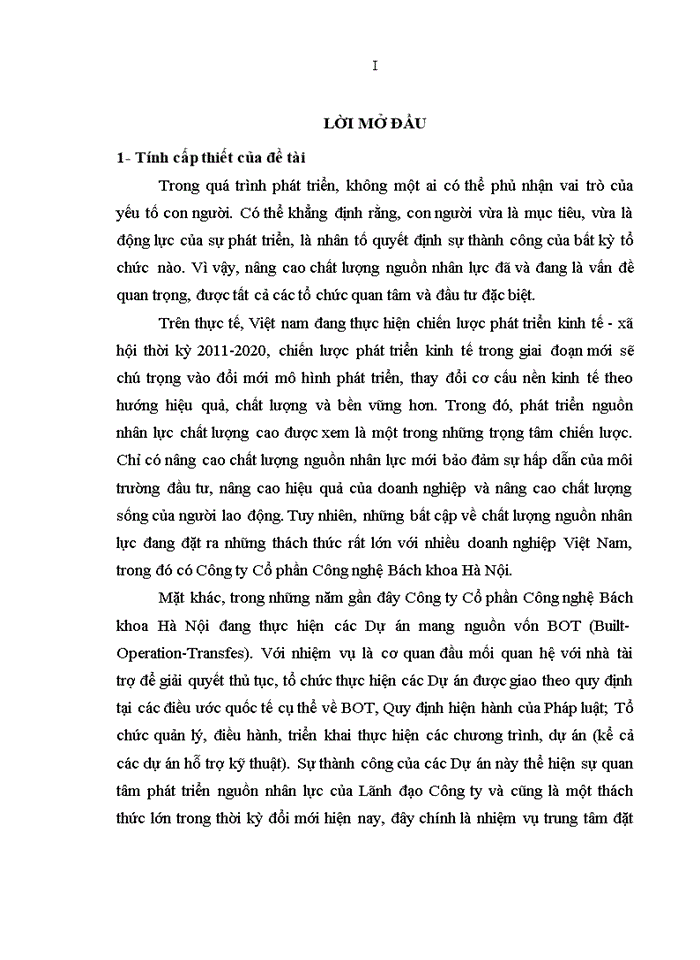 image for page Nâng cao chất lượng nguồn nhân lực tại Công ty Cổ phần Công nghệ Bách khoa Hà Nội