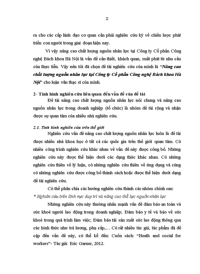 image for page Nâng cao chất lượng nguồn nhân lực tại Công ty Cổ phần Công nghệ Bách khoa Hà Nội