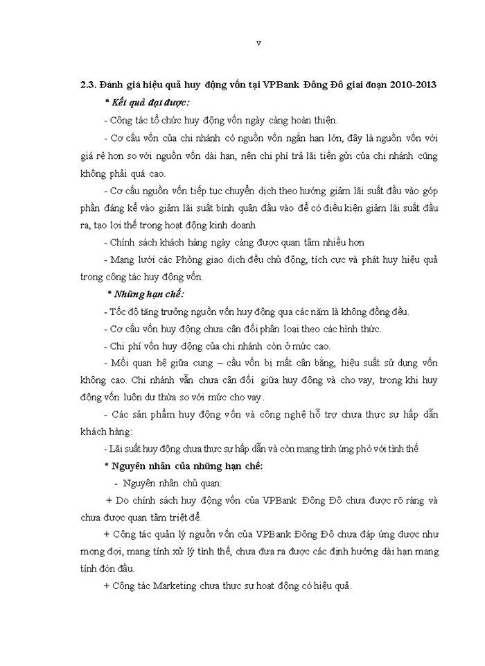image for page Giải pháp nâng cao hiệu quả huy động vốn tại Ngân hàng TMCP Việt Nam Thịnh Vượng – Chi nhánh Đông Đô, Hà Nội
