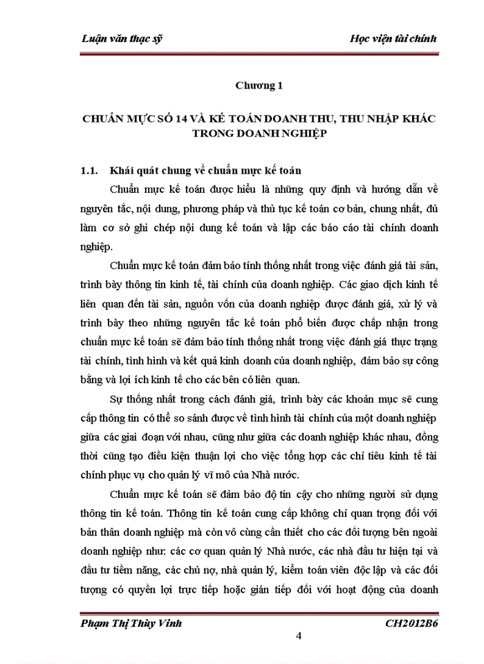image for page Vận dụng chuẩn mực kế toán số 14 Doanh thu và thu nhập khác vào hoàn thiện kế toán bán hàng và xác định kết quả kinh doanh tại Công ty TNHH Thương mại Thành An
