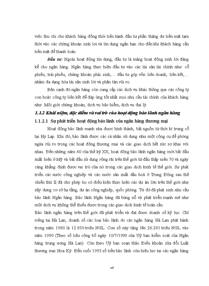 image for page Phát triển hoạt động bảo lãnh tại Ngân hàng nông nghiệp và phát triển nông thôn Việt Nam chi nhánh Hà Nội