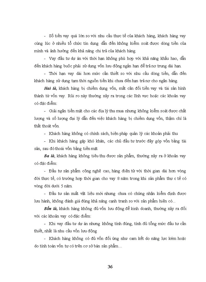 image for page Hạn chế rủi ro tín dụng tại Ngân hàng TMCP Á Châu – Phòng giao dịch Láng Thượng
