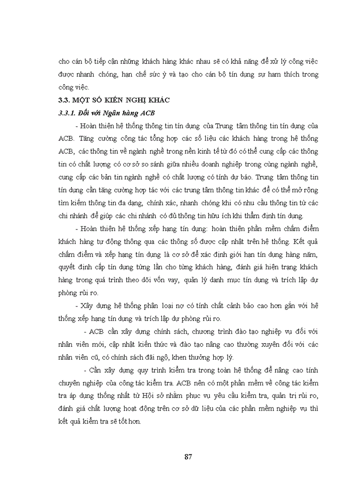 image for page Hạn chế rủi ro tín dụng tại Ngân hàng TMCP Á Châu – Phòng giao dịch Láng Thượng