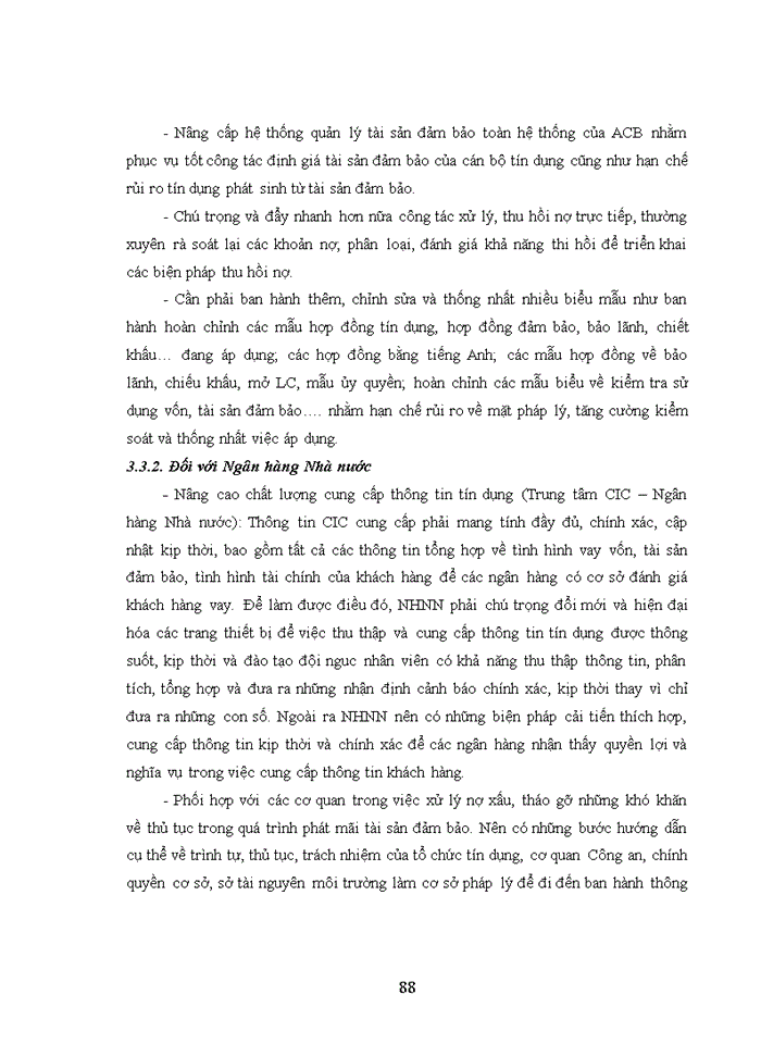 image for page Hạn chế rủi ro tín dụng tại Ngân hàng TMCP Á Châu – Phòng giao dịch Láng Thượng