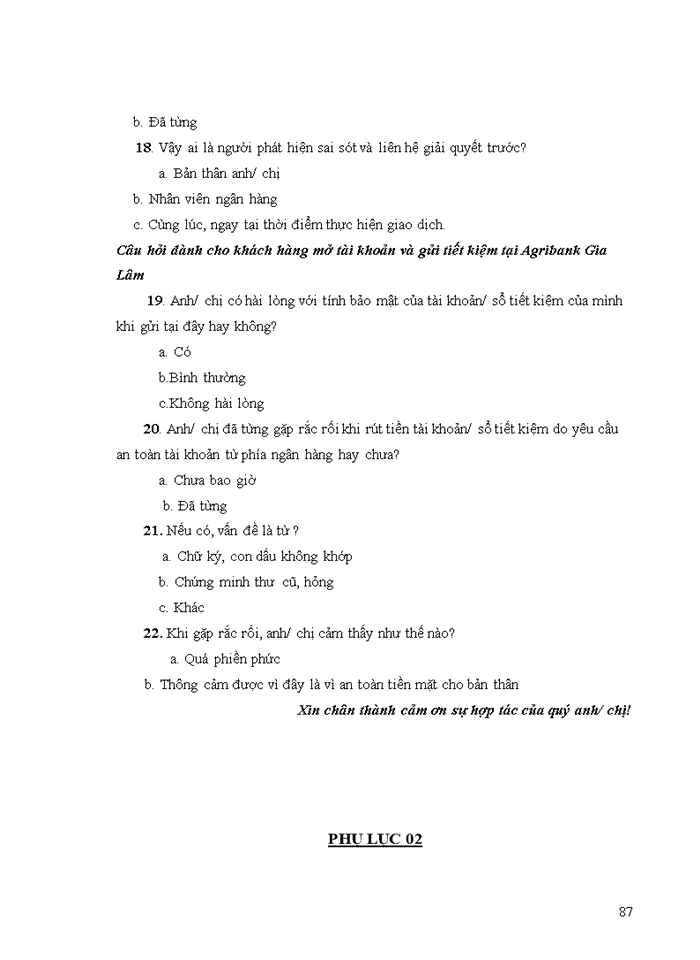 image for page Khảo sát chất lượng kiểm soát giao dịch tại Ngân hàng Nông nghiệp và Phát triển Nông thôn chi nhánh Gia Lâm, Hà Nội