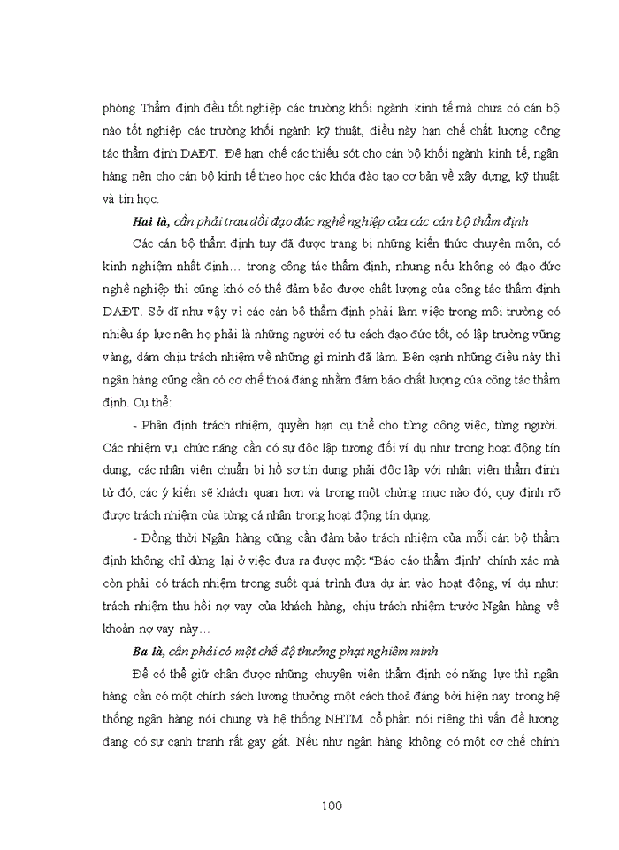 image for page Hoàn thiện công tác thẩm định dự án đầu tư của các doanh nghiệp tại Ngân hàng TMCP Đầu tư và phát triển Việt Nam-Chi nhánh Từ Sơn