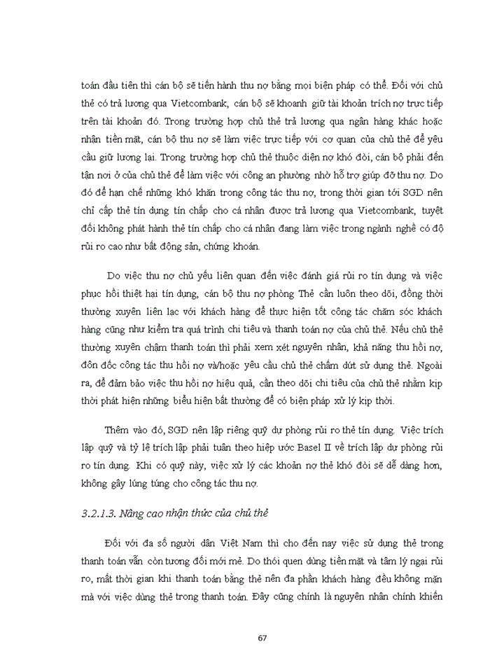 image for page Quản trị rủi ro trong hoạt động kinh doanh thẻ tín dụng tại Ngân hàng TMCP Ngoại Thương Việt Nam – Sở Giao Dịch