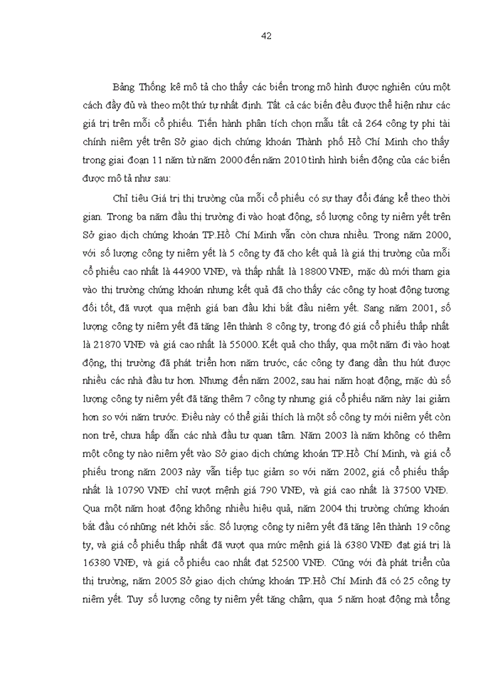 image for page Nghiên cứu mối quan hệ giữa thông tin kế toán và giá cổ phiếu của các công ty niêm yết trên Sở giao dịch Chứng khoán Thành phố Hồ Chí Minh