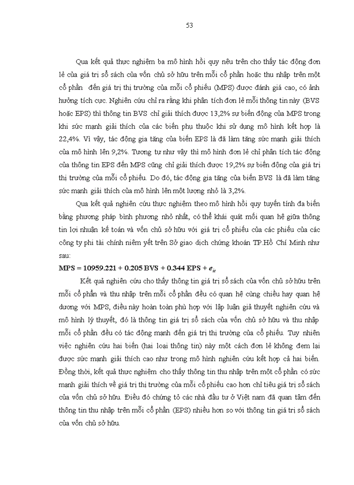 image for page Nghiên cứu mối quan hệ giữa thông tin kế toán và giá cổ phiếu của các công ty niêm yết trên Sở giao dịch Chứng khoán Thành phố Hồ Chí Minh