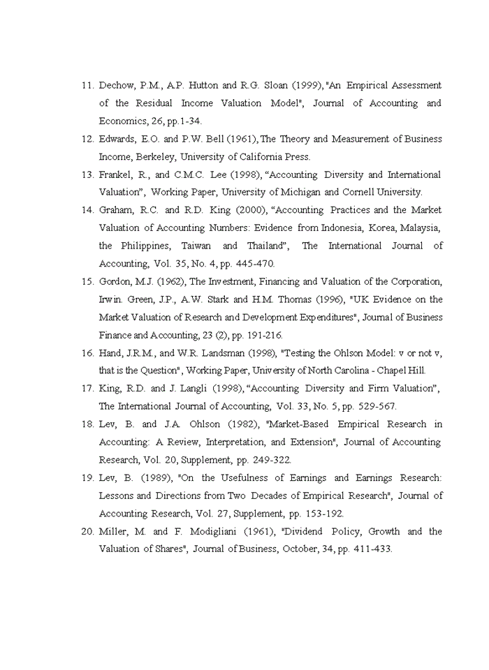 image for page Nghiên cứu mối quan hệ giữa thông tin kế toán và giá cổ phiếu của các công ty niêm yết trên Sở giao dịch Chứng khoán Thành phố Hồ Chí Minh