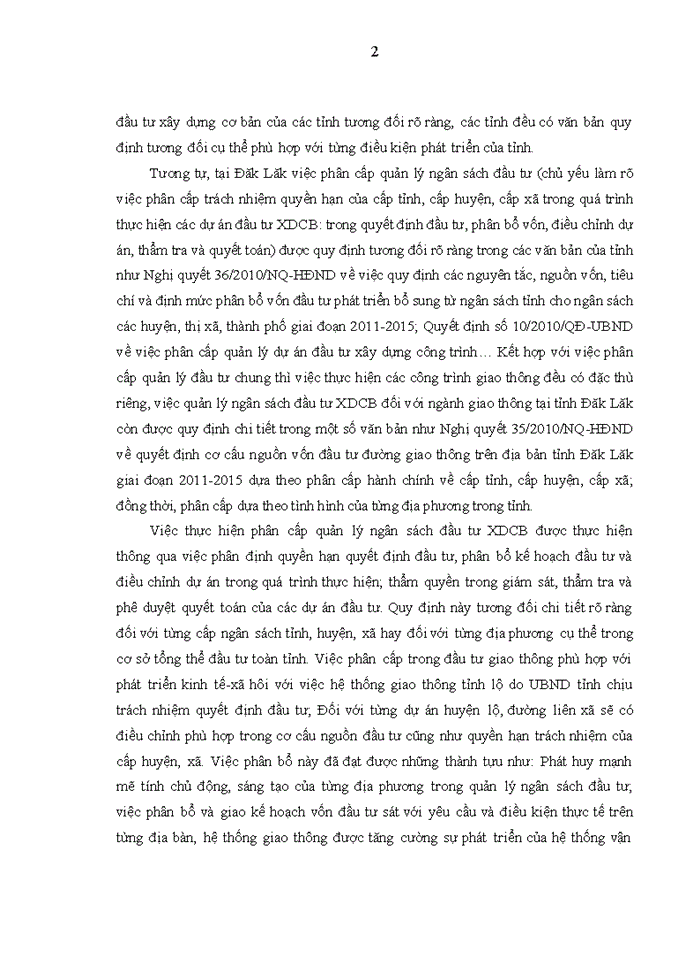 image for page Phân cấp quản lý ngân sách đầu tư xây dựng cơ bản của ngành giao thông tại tỉnh Đăk Lăk: Thực trạng và giải pháp