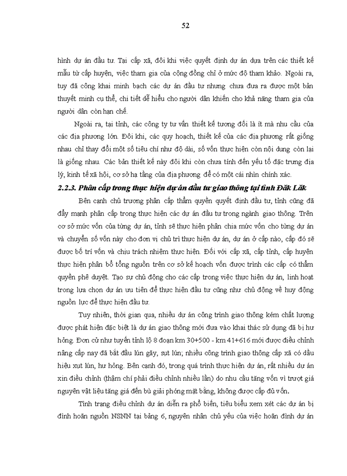 image for page Phân cấp quản lý ngân sách đầu tư xây dựng cơ bản của ngành giao thông tại tỉnh Đăk Lăk: Thực trạng và giải pháp