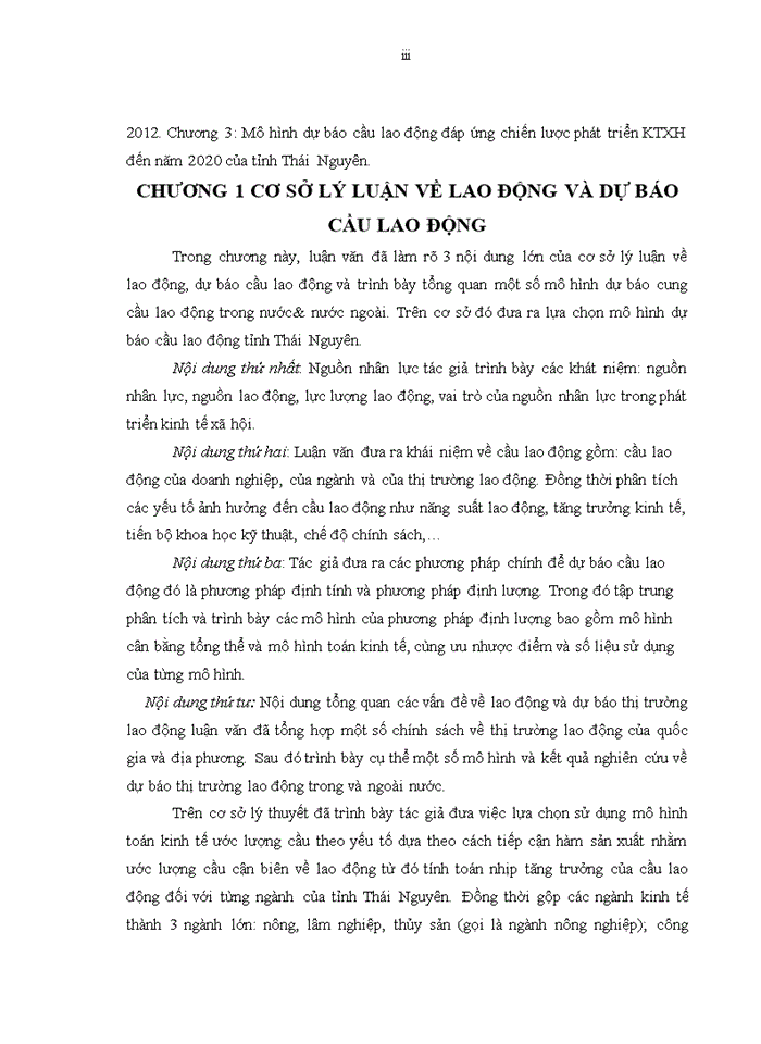 image for page Mô hình dự báo nhu cầu nguồn nhân lực đáp ứng chiến lược phát triển kinh tế xã hội đến 2020 của tỉnh Thái Nguyên