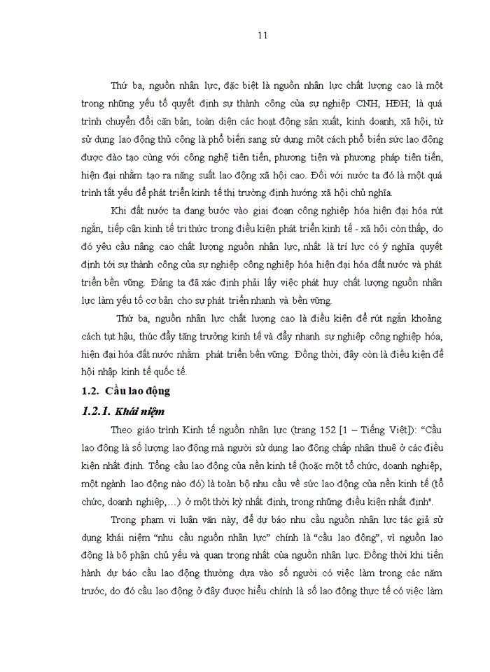 image for page Mô hình dự báo nhu cầu nguồn nhân lực đáp ứng chiến lược phát triển kinh tế xã hội đến 2020 của tỉnh Thái Nguyên