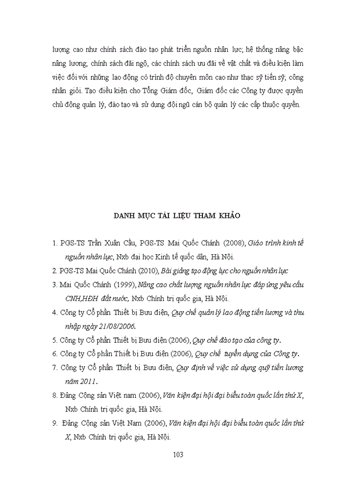 image for page Nâng cao chất lượng nguồn nhân lực tại Công ty Cổ phần Thiết bị Bưu điện