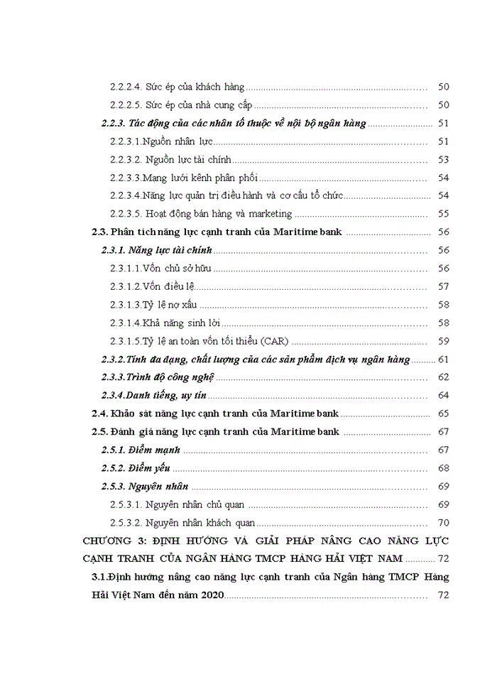 image for page Nâng cao năng lực cạnh tranh của ngân hàng tmcp Hàng Hải Việt Nam