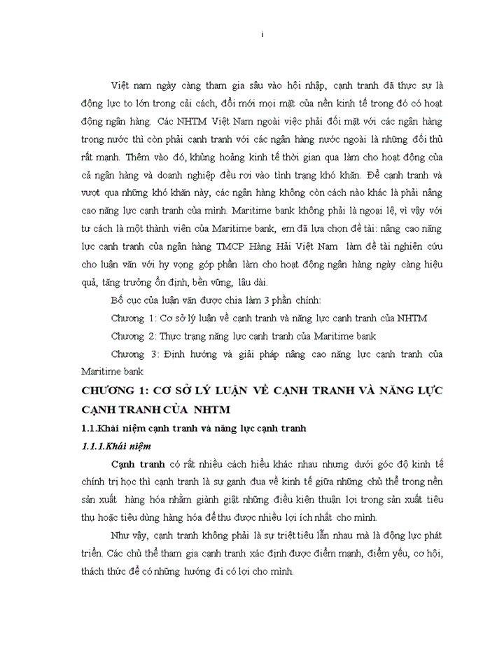 image for page Nâng cao năng lực cạnh tranh của ngân hàng tmcp Hàng Hải Việt Nam