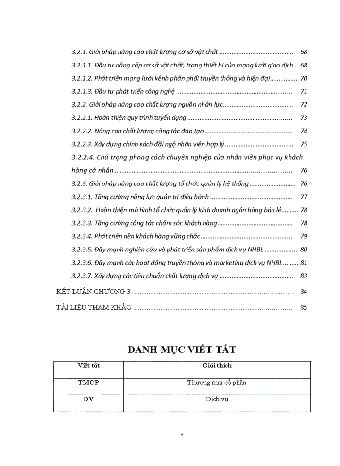 image for page Nâng cao chất lượng dịch vụ đối với khách hàng cá nhân tại Ngân hàng TMCP Ngoại thương Chi nhánh Hoàng Mai
